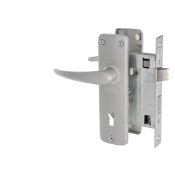M2A12 - 2 Lever Lockset Satin Chrome